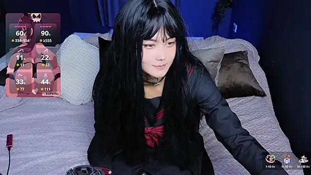 Snapshot of GothXRaven chatting on 09-23-25, 03:59 GothXRaven online show from 09-23-25, 03:59