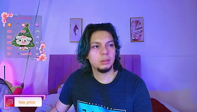 Snapshot of Laia_and_Damian chatting on 12-17-25, 12:55 Laia and Damian online show from 12-17-25, 12:55