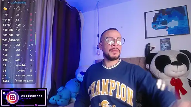 Chriss-ricci online show from 10-17-25, 04:15