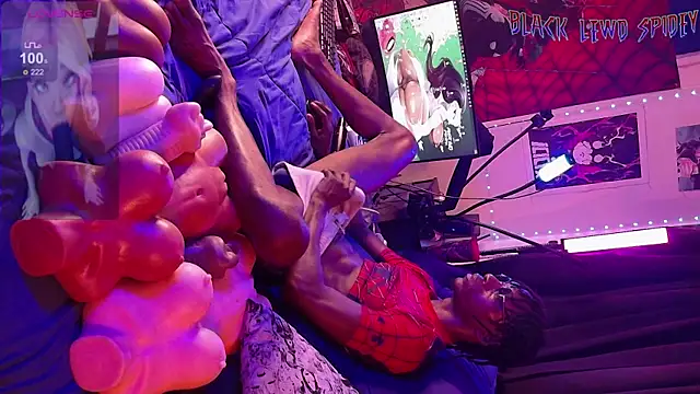 BlackLewdSpidey online show from 05-09-26, 11:54