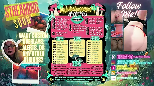 lostinherwonderland online show from 11-14-25, 07:01