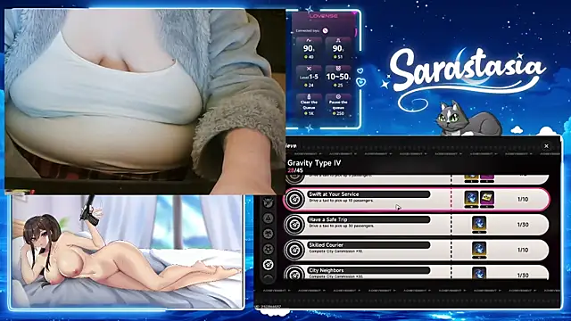 Sarastasia417 online show from 07-25-26, 10:18