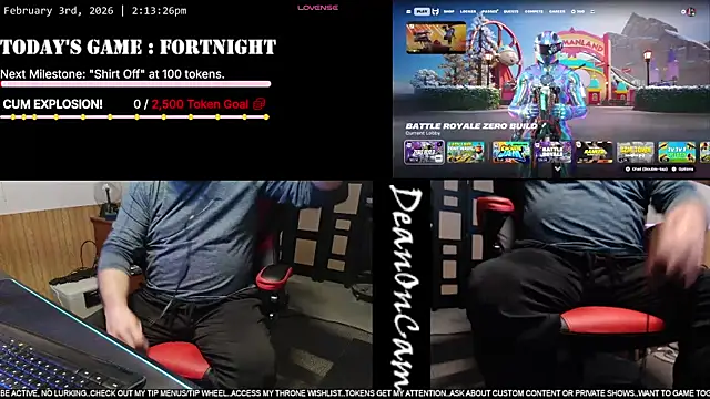 Snapshot of DeanonCam chatting on 02-03-26, 08:14 DeanonCam online show from 02-03-26, 08:14