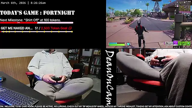 Snapshot of DeanonCam chatting on 03-06-26, 02:24 DeanonCam online show from 03-06-26, 02:24