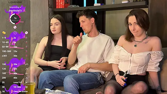 Three Some Dream online show from 04-07-26, 05:35