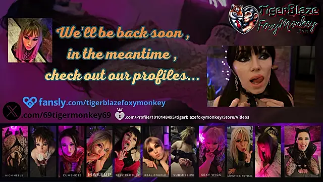 TigerBlazeFoxyMonkey online show from 03-05-26, 02:57