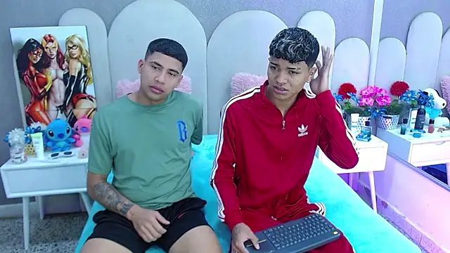 party duo boys online show from 03-05-26, 03:24