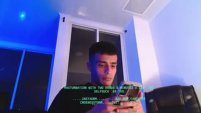 Bad Boy Carter69 online show from 04-18-26, 07:56