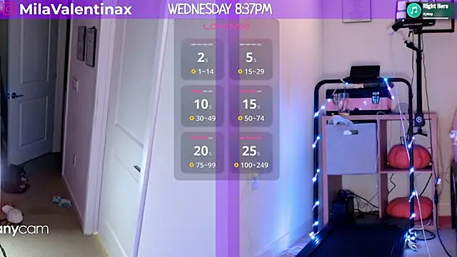 Snapshot of MilaValentina chatting on 02-27-25, 01:38 MilaValentina online show from 02-27-25, 01:38