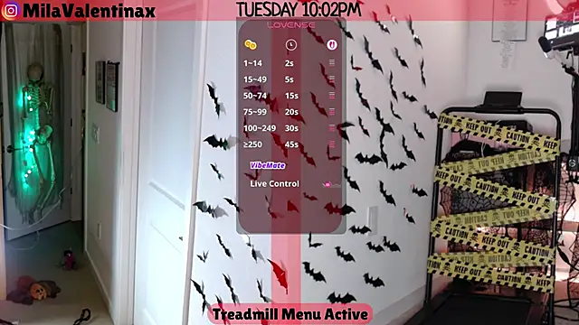 Snapshot of MilaValentina chatting on 10-29-25, 02:03 MilaValentina online show from 10-29-25, 02:03