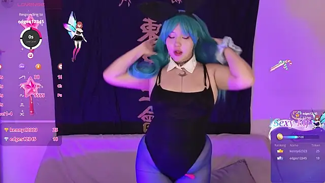 KuroChan420 online show from 12-29-24, 03:00