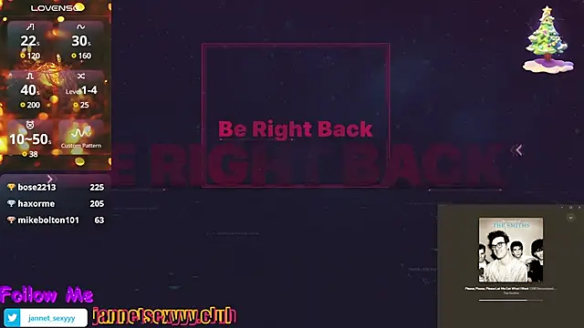 Snapshot of JannetPie chatting on 12-23-24, 12:52 JannetPie online show from 12-23-24, 12:52