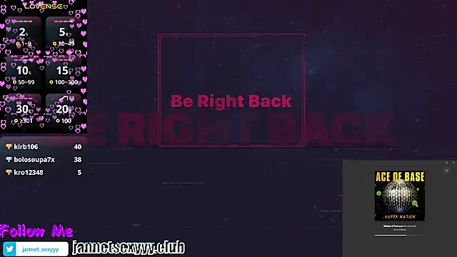 Snapshot of JannetPie chatting on 02-06-25, 07:35 JannetPie online show from 02-06-25, 07:35