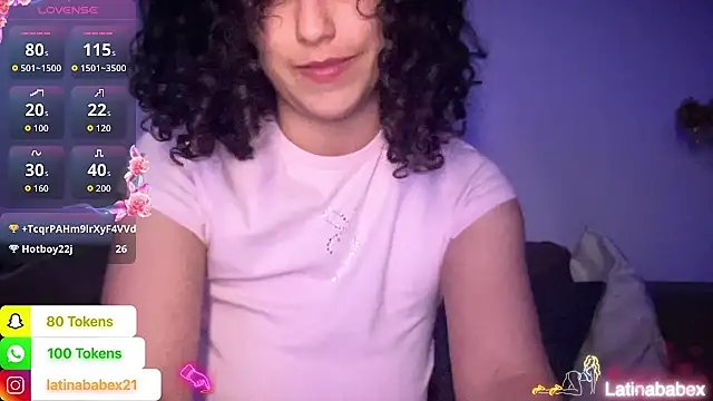 Snapshot of Latinababex chatting on 06-01-26, 07:48 Latinababex online show from 06-01-26, 07:48
