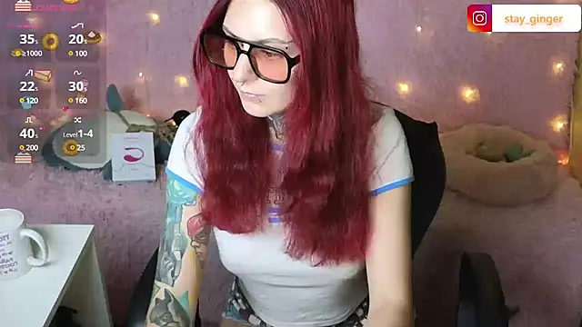 Snapshot of Ginger_Stay chatting on 01-22-25, 04:12 Ginger Stay online show from 01-22-25, 04:12