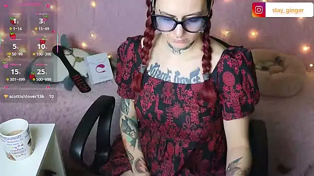 Snapshot of Ginger_Stay chatting on 02-04-25, 03:47 Ginger Stay online show from 02-04-25, 03:47