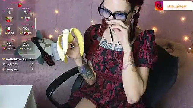 Snapshot of Ginger_Stay chatting on 02-04-25, 06:49 Ginger Stay online show from 02-04-25, 06:49