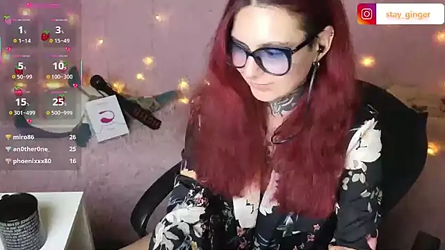 Snapshot of Ginger_Stay chatting on 02-06-25, 11:48 Ginger Stay online show from 02-06-25, 11:48