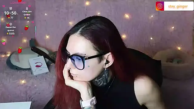 Snapshot of Ginger_Stay chatting on 02-22-25, 12:29 Ginger Stay online show from 02-22-25, 12:29