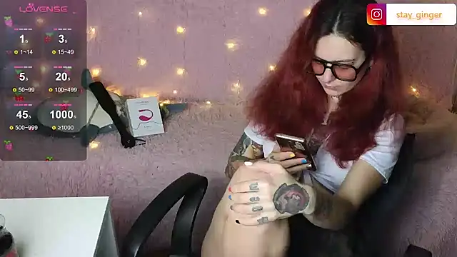 Snapshot of Ginger_Stay chatting on 03-02-25, 07:56 Ginger Stay online show from 03-02-25, 07:56