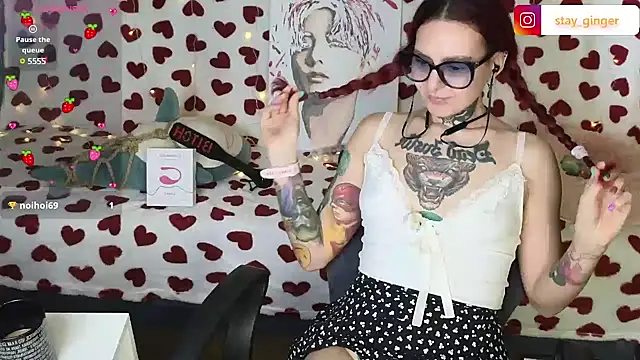Snapshot of Ginger_Stay chatting on 03-22-25, 07:15 Ginger Stay online show from 03-22-25, 07:15
