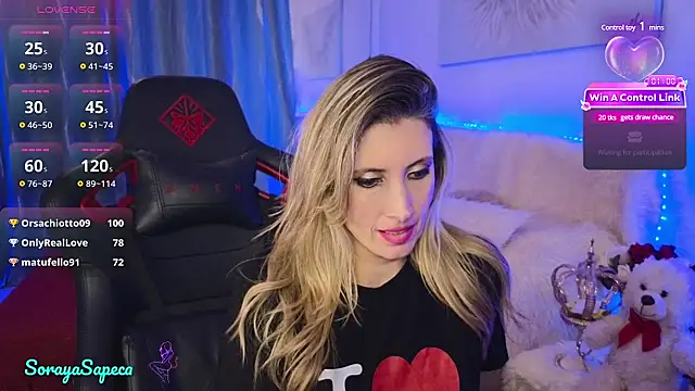 Snapshot of SorayaSapeca chatting on 02-25-25, 07:47 SorayaSapeca online show from 02-25-25, 07:47