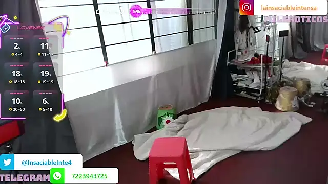Snapshot of LaInsaciableIntensa chatting on 11-21-25, 05:11 LaInsaciableIntensa online show from 11-21-25, 05:11