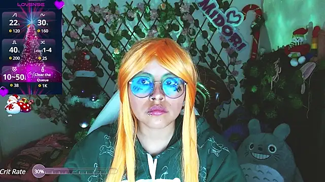 MidoriQuiinn online show from 12-11-24, 11:00