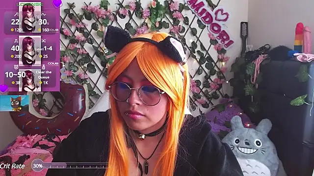 MidoriQuiinn online show from 01-16-25, 08:14