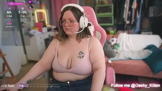 Geeky Kitten online show from 01-25-25, 07:18