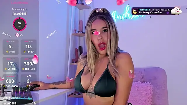 andrea lopezz  online show from 03-06-25, 12:43