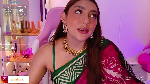 ashalisha online show from 10-13-25, 02:28