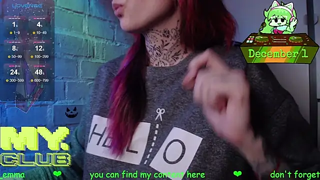 Witch Emma online show from 12-01-25, 09:31