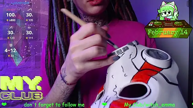 Witch Emma online show from 02-14-26, 08:22