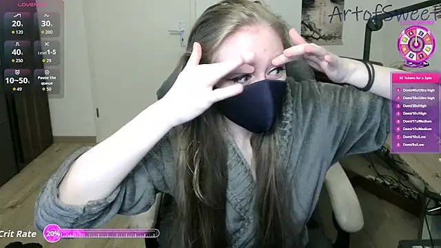 ArtofSweet online show from 10-07-25, 07:11