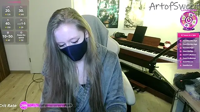 ArtofSweet online show from 02-14-26, 08:05