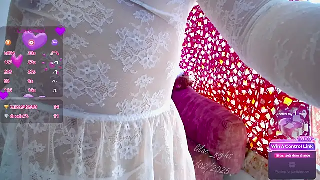 Snapshot of lilac_night33 chatting on 02-14-25, 04:41 lilac night33 online show from 02-14-25, 04:41