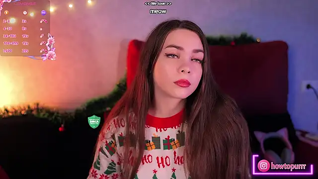 Snapshot of How2Meow chatting on 12-02-24, 05:15 How2Meow online show from 12-02-24, 05:15