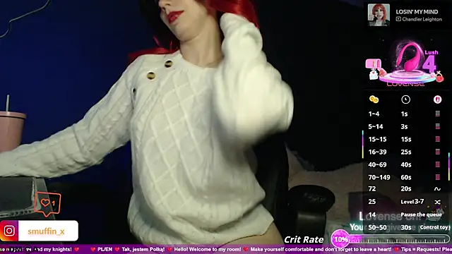 strawberry muffin online show from 11-15-25, 10:04