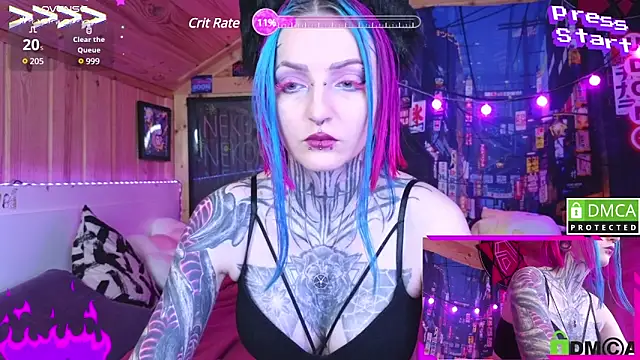 Snapshot of NekoCyber chatting on 12-02-24, 05:04 NekoCyber online show from 12-02-24, 05:04