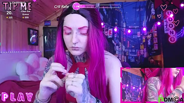 Snapshot of NekoCyber chatting on 12-19-24, 05:40 NekoCyber online show from 12-19-24, 05:40