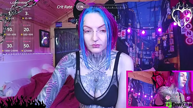 Snapshot of NekoCyber chatting on 01-15-25, 04:25 NekoCyber online show from 01-15-25, 04:25