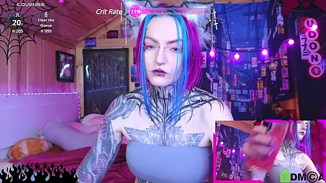 Snapshot of NekoCyber chatting on 02-09-25, 04:36 NekoCyber online show from 02-09-25, 04:36