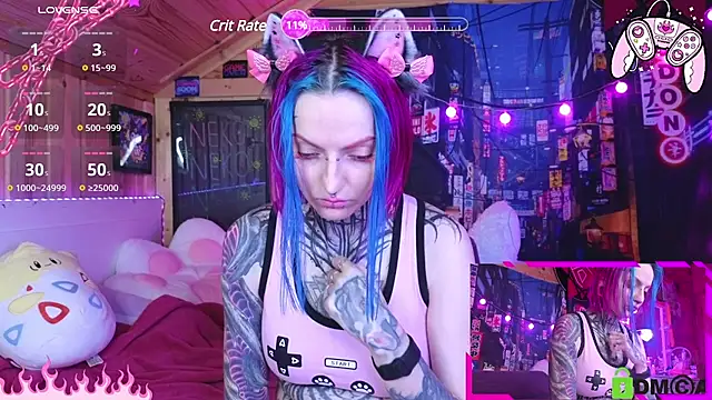 Snapshot of NekoCyber chatting on 03-05-25, 05:18 NekoCyber online show from 03-05-25, 05:18