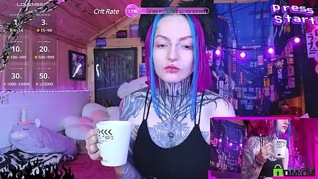 Snapshot of NekoCyber chatting on 03-12-25, 05:02 NekoCyber online show from 03-12-25, 05:02