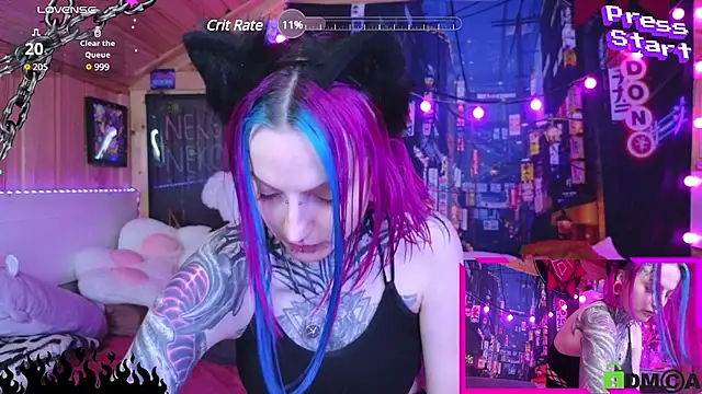 Snapshot of NekoCyber chatting on 03-12-25, 08:08 NekoCyber online show from 03-12-25, 08:08