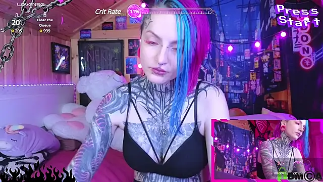 Snapshot of NekoCyber chatting on 03-17-25, 05:34 NekoCyber online show from 03-17-25, 05:34