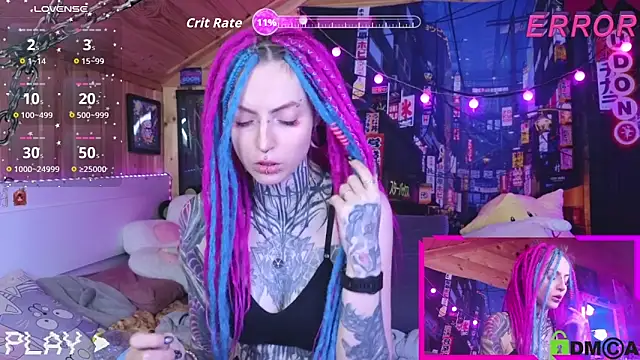 Snapshot of NekoCyber chatting on 09-10-25, 04:34 NekoCyber online show from 09-10-25, 04:34