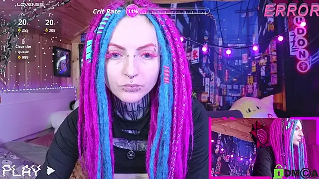 Snapshot of NekoCyber chatting on 09-17-25, 05:09 NekoCyber online show from 09-17-25, 05:09