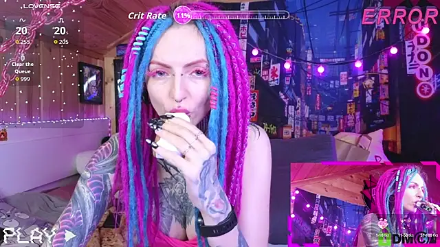 Snapshot of NekoCyber chatting on 09-25-25, 05:00 NekoCyber online show from 09-25-25, 05:00